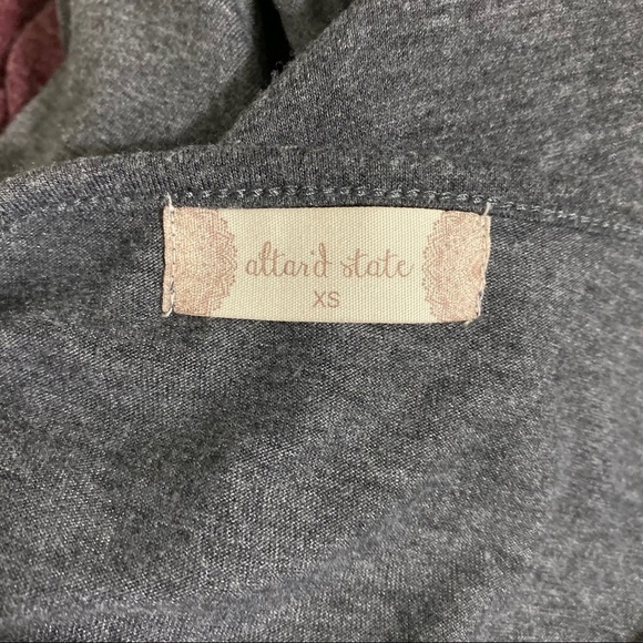 Altar’d State Gray swing dress Out for Coffee size xs - Picture 8 of 8